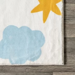 NuLOOM Sweet Dreams Machine Washable Kids Area Rug -Child Furniture Store GUEST 2c15f34e 3f9a 47d2 b63c 7c8b83a5b2fe