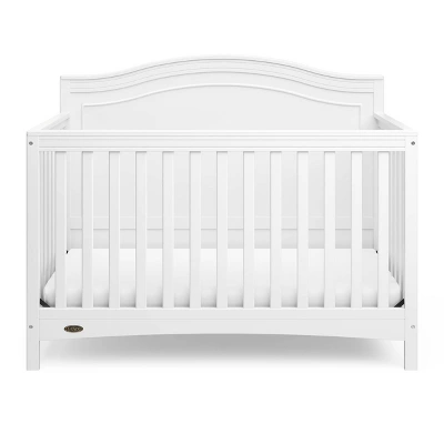 Graco Paris 5-in-1 Convertible Crib - White 4 Graco Paris 5-in-1 Convertible Crib - White - Image 2