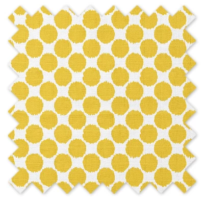 Bacati - Ikat Yellow Dots Muslin 100 Percent Cotton Universal Baby US Standard Crib Or Toddler Bed Fitted Sheet 6 Bacati - Ikat Yellow Dots Muslin 100 Percent Cotton Universal Baby US Standard Crib Or Toddler Bed Fitted Sheet - Image 4