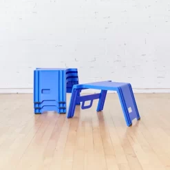 ECR4Kids Linking Stools, Children's Stackable Seat, Portable Floor Table, 4-Piece -Child Furniture Store GUEST 2ffaac36 0d42 4968 9b1b 9d01e174100e