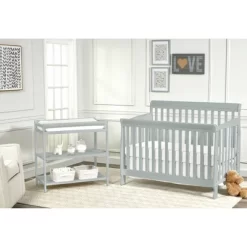 Suite Bebe Riley 4-in-1 Convertible Crib - Gray -Child Furniture Store GUEST 32083ba6 5fbe 4152 89bb a64e8ba892e0