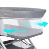 Baby Trend Quick-Fold 2-in-1 Rocking Portable Bassinet - Shadow Stone Gray -Child Furniture Store GUEST 328d1282 315d 40aa 93cc b4fc7f56915f