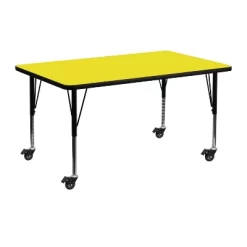 Emma And Oliver Mobile 24x48 Rectangle HP Laminate Preschool Activity Table 9 Emma And Oliver Mobile 24x48 Rectangle HP Laminate Preschool Activity Table -Child Furniture Store GUEST 32ec8ab7 c590 45c6 bc60 d43fe39b5e86 1