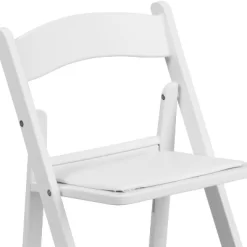 Emma And Oliver 11 Pack Kids White Resin Folding Chair With White Vinyl Padded Seat -Child Furniture Store GUEST 33c75b04 ab20 4a20 8763 ac29e7ebf68f