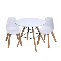 3pc Modern Kids' Round Table And Chair Set - Gift Mark 11 3pc Modern Kids' Round Table And Chair Set - Gift Mark -Child Furniture Store GUEST 36792417 1817 40d5 a64b ea639f59eaa3