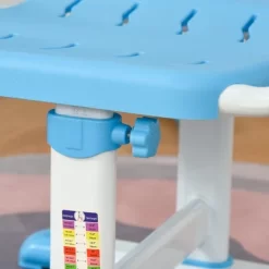 Qaba Kids Table And Chair Set, Activity Desk With USB Lamp, Storage Drawer For Study, Activities, Arts, Or Crafts -Child Furniture Store GUEST 3683efbd 6816 4f79 9848 0e74fe93e9d0