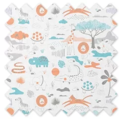 Jungle Safari Boys Aqua/Orange 2 Pack Muslin Swaddling Blanket 12 Jungle Safari Boys Aqua/Orange 2 Pack Muslin Swaddling Blanket -Child Furniture Store GUEST 3824caf5 63ee 4800 97a0 d71880dd202e