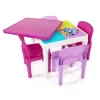 5pc 2 In 1 Square Plastic Activity Table And Chair Set Pink/Purple - Humble Crew 2 5pc 2 In 1 Square Plastic Activity Table And Chair Set Pink/Purple - Humble Crew -Child Furniture Store GUEST 3917f220 220e 47a7 897f 1ed1f21dd112