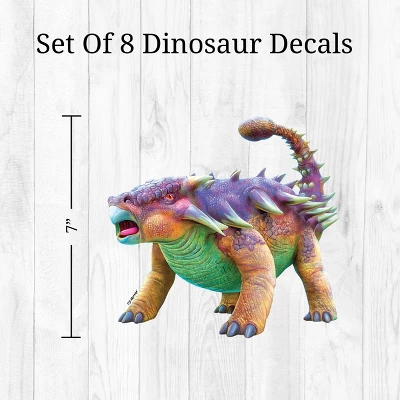 Dino Friends Wall Decor - Decalcomania 4 Dino Friends Wall Decor - Decalcomania - Image 2