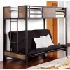 Twin Navii Kids' Bunk Bed Futon Black - HOMES: Inside + Out -Child Furniture Store GUEST 3992b5b2 3294 4c04 876c 670fd0815162
