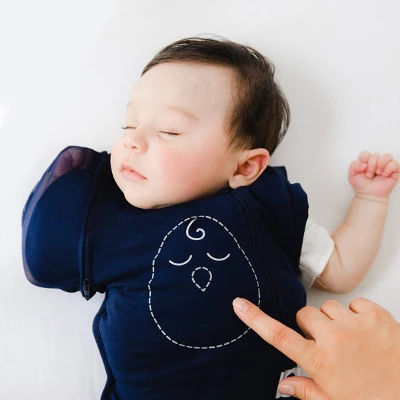 Nested Bean Zen One™ - Gently Weighted Swaddle Wrap - Night Sky 8 Nested Bean Zen One™ - Gently Weighted Swaddle Wrap - Night Sky - Image 6