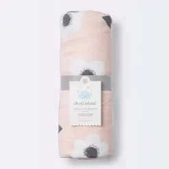 Jersey Knit Reversible Baby Blanket Floral - Cloud Island™ - Pink -Child Furniture Store GUEST 3c1e9144 ca5d 4b84 920f f876095651a6