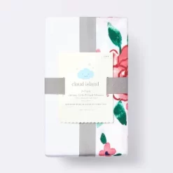 Fitted Jersey Crib Sheet - Pink Floral - 2pk - Cloud Island™ -Child Furniture Store GUEST 3d457d13 e381 4ecc 8626 46338eaef4ab