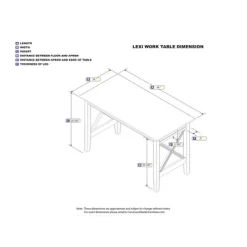 Writing Desk Modern Feel Brown - AFI -Child Furniture Store GUEST 3d62f11c 5036 4e06 9a88 df2f7964895d