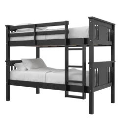 Twin Over Twin Miller Wood Bunk Bed - Room & Joy -Child Furniture Store GUEST 3dd09406 be45 44c8 896b 2c9d80ce3c76