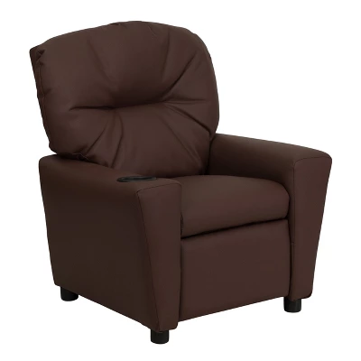 Flash Furniture Contemporary Kids Recliner With Cup Holder 16 Flash Furniture Contemporary Kids Recliner With Cup Holder - Image 14