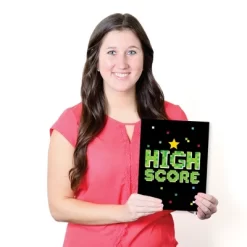 Big Dot Of Happiness Game Zone - Nursery Wall Art And Pixel Video Game Kids Room Decorations - Gift Ideas - 7.5 X 10 Inches - Set Of 3 Prints -Child Furniture Store GUEST 40e1d198 f203 4645 9d3c 774390762a78