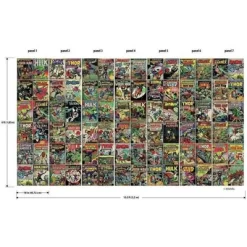 Marvel Comic Cover Peel And Stick Wall Mural - RoomMates -Child Furniture Store GUEST 412b9c10 82c1 47a6 beac 49d18c950fe7