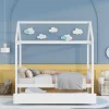 Twin Size House Shaped Platform Bed With Trundle - ModernLuxe