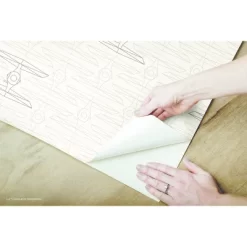 Star Wars Tie Fighter Peel And Stick Wallpaper Tan - RoomMates -Child Furniture Store GUEST 41c5fe2d a93d 4922 819e c49166e88978