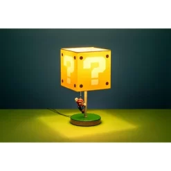 14" Nintendo Super Mario Block Table Lamp -Child Furniture Store GUEST 41e30422 bb76 4f1f 9d67 3474734ccbdd