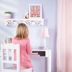 Guidecraft Kids' Dahlia Desk And Chair Set -Child Furniture Store GUEST 436a878a 2f20 4c86 a8cd 8debf8551be7