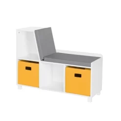 RiverRidge Home Kids' Book Nook Collection Cubby Storage Bench With 2 Bins - RiverRidge -Child Furniture Store GUEST 4567b91e ea70 4422 b734 bebe25589f3c
