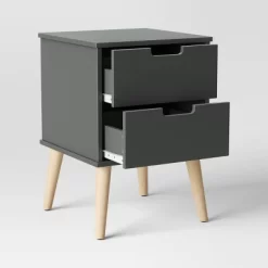 Modern Kids' Nightstand Dark Gray - Pillowfort™ -Child Furniture Store GUEST 459cdb43 3af5 4fcf 9b5f 80d9f464a95c