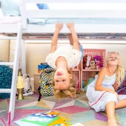 Max & Lily Twin Low Loft Bed With Slide -Child Furniture Store GUEST 4734ea1a 733b 4be2 8f30 c23ea276b7fd