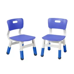 ECR4Kids Resin Classroom Chairs, Indoor Kids Seating With Adjustable Seat Height (2-Pack) -Child Furniture Store GUEST 47a398c4 8895 46ba 96b1 bab286ab93b8