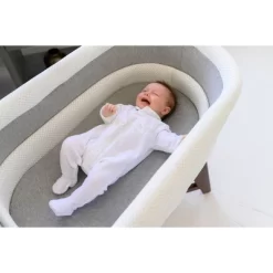 TruBliss Evi Smart Bassinet - White -Child Furniture Store GUEST 4803416d bb0b 4d16 bf0c dc1c0a1c3778