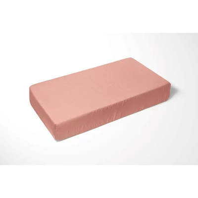 Bacati - Aztec Print Emma Coral Mint Navy 3 Pc Crib Bedding Set 4 Bacati - Aztec Print Emma Coral Mint Navy 3 Pc Crib Bedding Set - Image 2