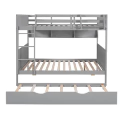 Separable Full-Over-Full Bunk Bed With Twin Size Trundle And Bookshelf - ModernLuxe 17 Separable Full-Over-Full Bunk Bed With Twin Size Trundle And Bookshelf - ModernLuxe -Child Furniture Store GUEST 486a3158 47da 42ac b582 f661dd8ac486
