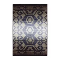Southwestern Geometric Aztec Non-Slip Indoor Washable Area Rug Or Runner By Blue Nile Mills -Child Furniture Store GUEST 4a133dad 7488 48bc 9672 6282f57d84c4
