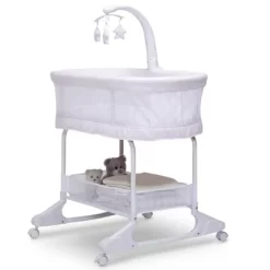 Delta Children SleepCool Rocking Bassinet With Airflow Mesh -Child Furniture Store GUEST 4ac93799 c555 4cea b031 2a3570dd2683