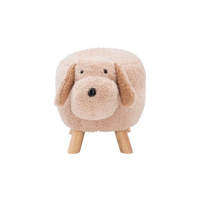 Sparky Puppy Dog Stool Light Brown - Powell 4 Sparky Puppy Dog Stool Light Brown - Powell - Image 2