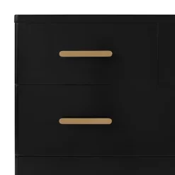 Delta Children Sloane 4 Drawer Dresser With Changing Top - Black/Bronze -Child Furniture Store GUEST 4b985e4b bb28 41fd 8fbd fdbdced13701
