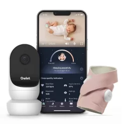 Owlet Dream Duo 2 Smart Baby Monitor - 1080p HD Video Baby Monitor With Dream Sock -Child Furniture Store GUEST 4be29e9f 021a 4a3d 85dd 55ff7ec62d67