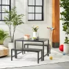 3pc Kids' Metal Outdoor Table Set - Dark Gray - Hearth & Hand™ With Magnolia 2 3pc Kids' Metal Outdoor Table Set - Dark Gray - Hearth & Hand™ With Magnolia -Child Furniture Store GUEST 4c7d689a 4f77 466c 8b39 15f0693684cc