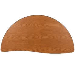 Flash Furniture 47.5" Half Circle Wave Flexible Collaborative Thermal Laminate Activity Table - Height Adjustable Short Legs -Child Furniture Store GUEST 4e54209c 5178 4a01 88d4 5b939e82e66f