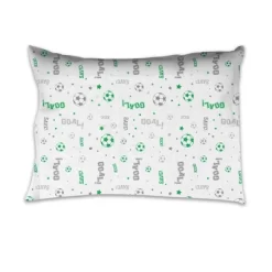 Bacati - Soccer Sports Green Gray Muslin 3 Pc Toddler Bed Sheet Set -Child Furniture Store GUEST 4ed8b4ef 78a9 4610 a48f 081f55259eb3