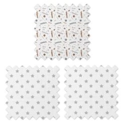 Bacati - Football Brown/Gray Muslin Swaddling Blankets Set Of 4 -Child Furniture Store GUEST 502c1d27 adb5 4272 995f ae5fa077af90