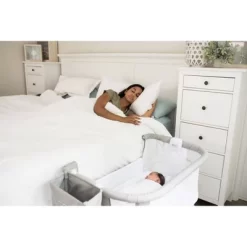 Baby Delight Beside Me Dreamer Deluxe Bassinet And Bedside Sleeper - Quilted Pebble Gray 22 Baby Delight Beside Me Dreamer Deluxe Bassinet And Bedside Sleeper - Quilted Pebble Gray -Child Furniture Store GUEST 50884705 3113 48ac 87b1 6eb0aaffe18e