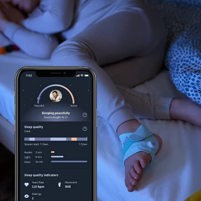 Owlet Dream Sock Extension Pack Fabric Sock 4 Owlet Dream Sock Extension Pack Fabric Sock - Image 2