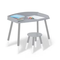 Modern Study Desk And Stool Set - WildKin -Child Furniture Store GUEST 53394ff7 990f 44b4 9517 9fcf0d944500