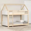 Sweedi House Bunk Beds White/Natural - South Shore -Child Furniture Store GUEST 544ca5b1 fd5d 4448 9f05 4771e173e11c