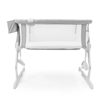Baby Delight Beside Me Dreamer Deluxe Bassinet And Bedside Sleeper - Quilted Pebble Gray 3 Baby Delight Beside Me Dreamer Deluxe Bassinet And Bedside Sleeper - Quilted Pebble Gray