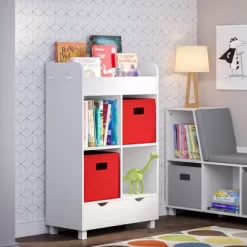 Kids' Book Nook Cubby Storage Cabinet With Bookrack - RiverRidge Home -Child Furniture Store GUEST 55cb099a e27b 401c 8daf 8e4f1506d5a8