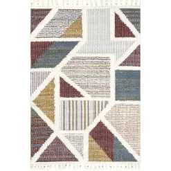 Gillian Mosaic High/Low Kids Tassel Area Rug 19 Gillian Mosaic High/Low Kids Tassel Area Rug -Child Furniture Store GUEST 56fd67af 1e3d 4227 a039 355079c013fd