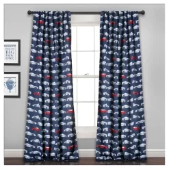 Kids' Race Cars Room Darkening Window Curtain Set Navy/Red - Lush Décor 13 Kids' Race Cars Room Darkening Window Curtain Set Navy/Red - Lush Décor -Child Furniture Store GUEST 5afc0dca 187f 4ff3 aff9 b179200d47b8
